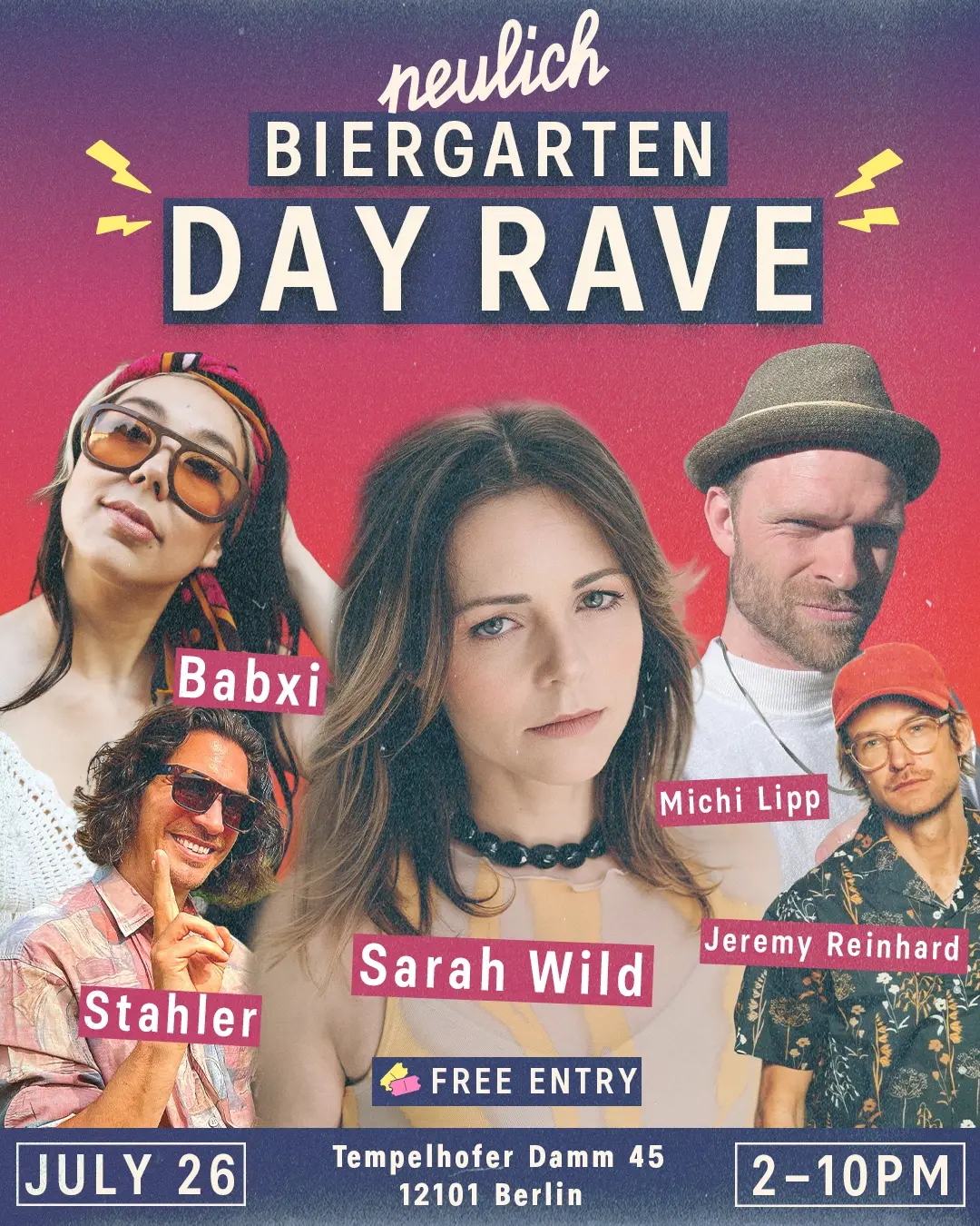 Neulich Biergarten Day Rave