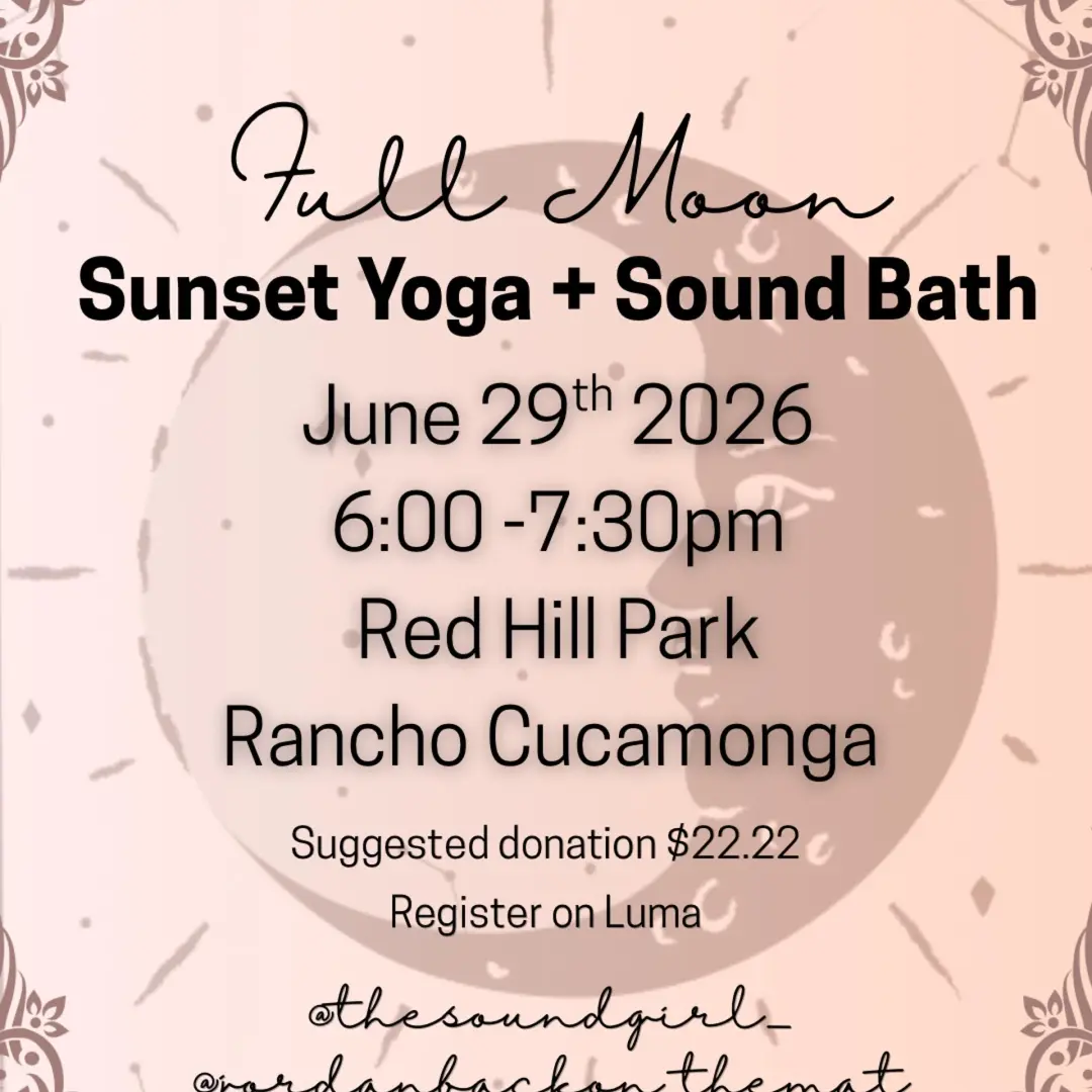 Full Moon: Sunset Yoga + Sound Bath