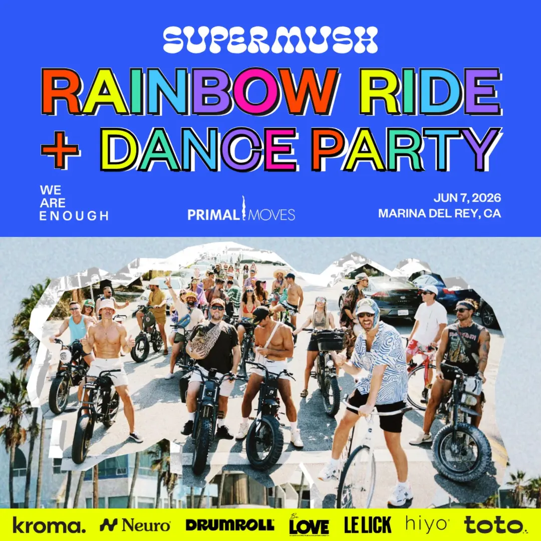 SuperMush Rainbow Ride & Day Party 🌈🍄