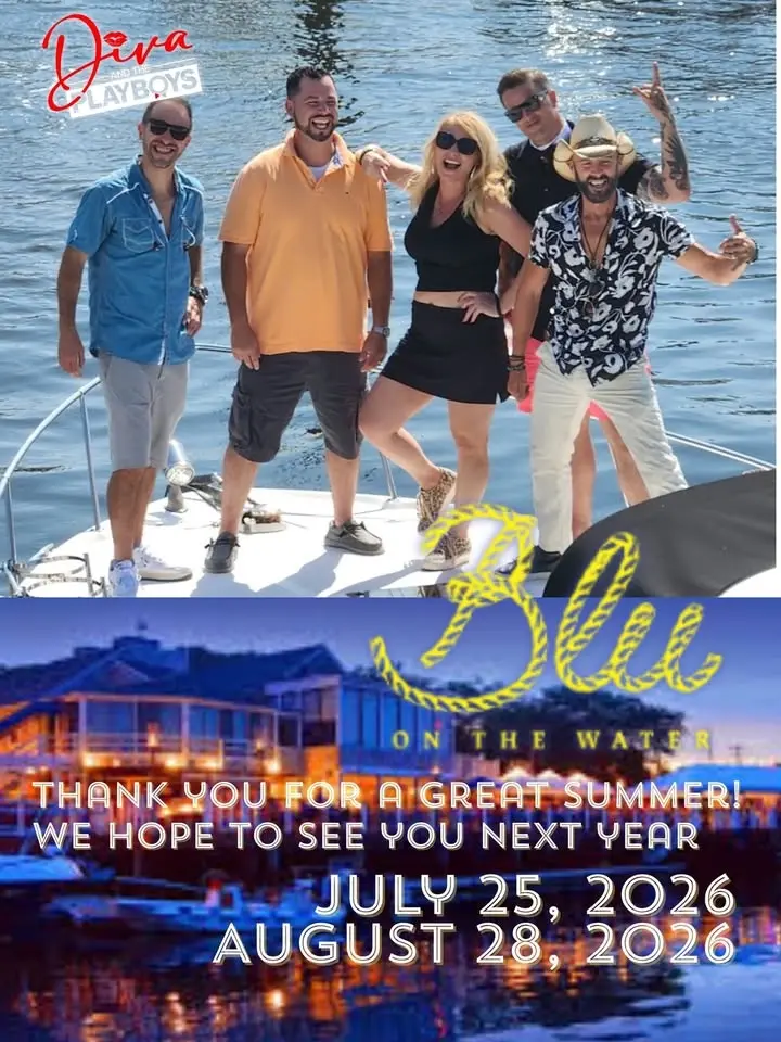 Diva and the Playboys at Blu on the Water, RI 7.25.26!