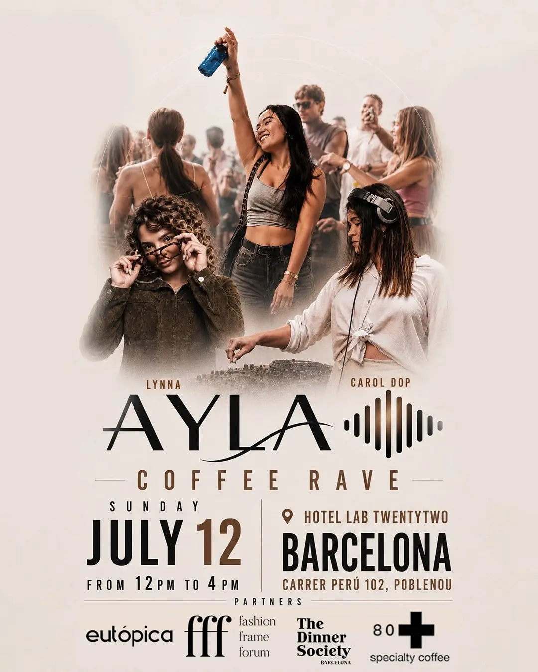 AYLA - Coffee Rave BCN - Vol. 3 (+100 pax from Luma)
