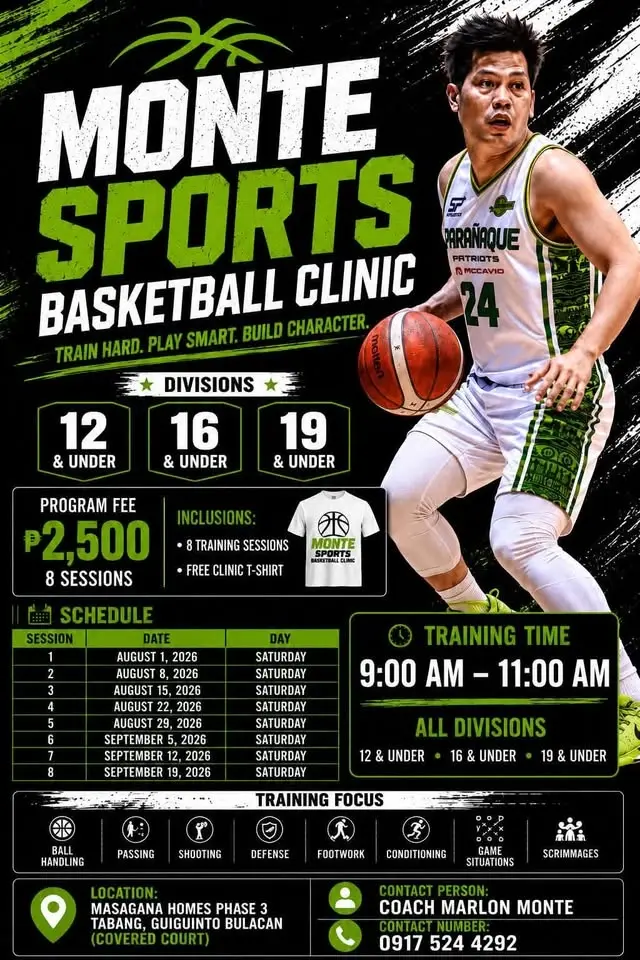 Mntesports Basketball clinic