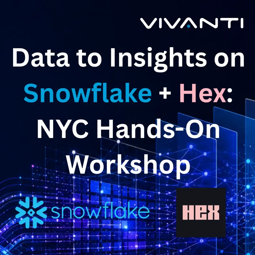 Data to Insights on Snowflake + Hex: NYC Hands-On Workshop