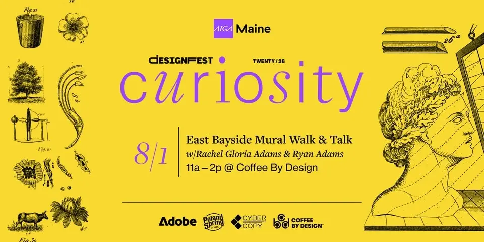 Maine Design Fest ‘26: East Bayside Mural Walk & Talk