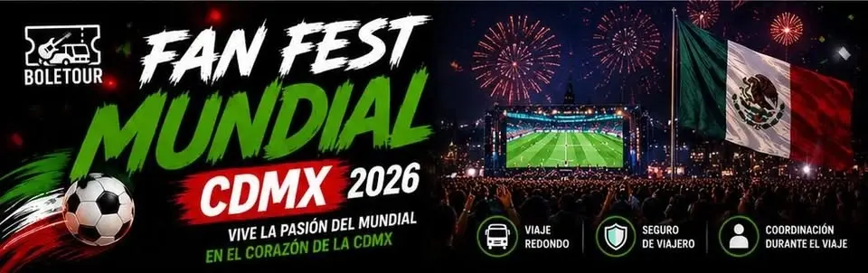 ⚽🇲🇽 FAN FEST MUNDIAL 2026 CDMX | TOUR BAJÍO 🇲🇽⚽