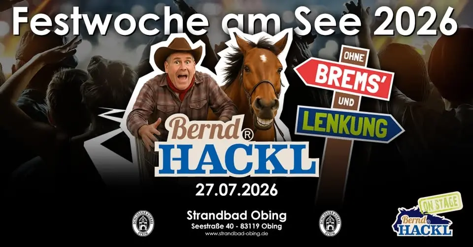 Bernd Hackl on Stage | Festwoche am See 2026