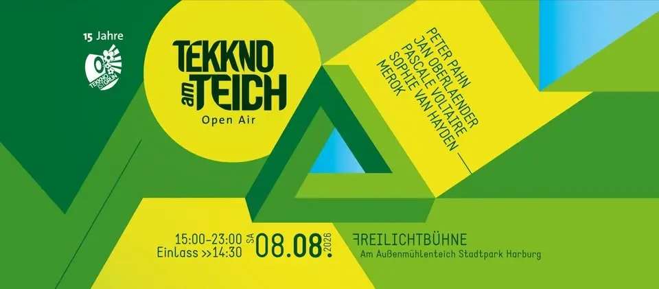 Tekkno am Teich Open Air 2026 - 15 Jahre Tekkno Ist Grün