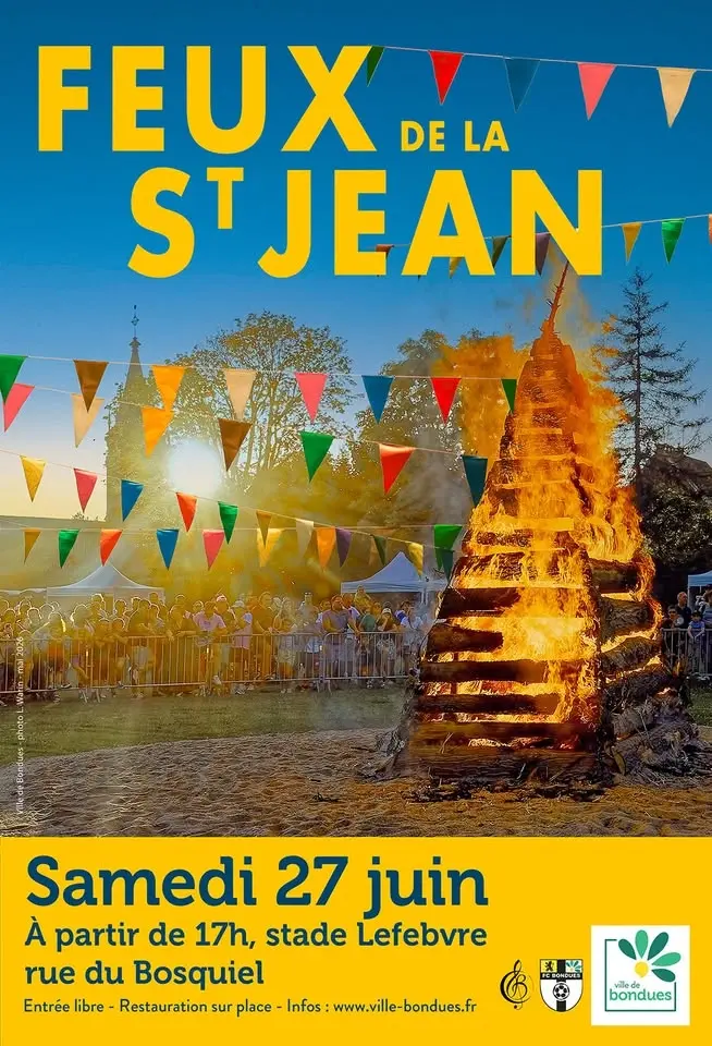 Feux de la St Jean à Bondues