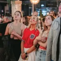 England v Argentina World Cup Semi Final at PINS Social Club