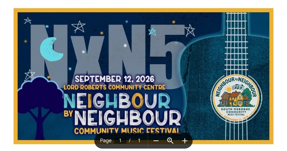 Neighbour By Neighbour Music Festival