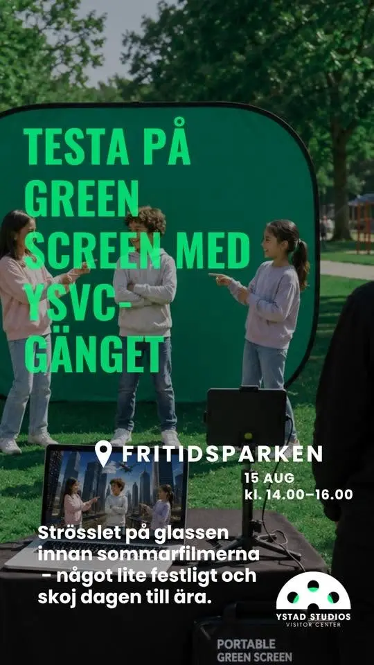 TESTA GREEN SCREEN MED YSVC-GÄNGET!