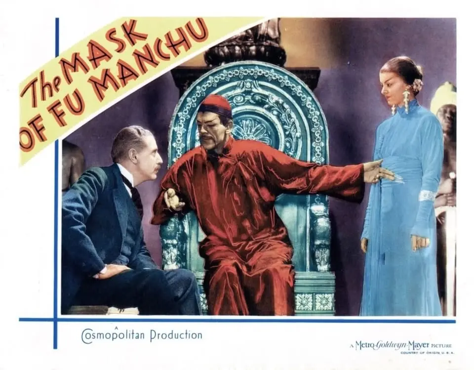 Boris Karloff in THE MASK OF FU MANCHU... in 35mm!