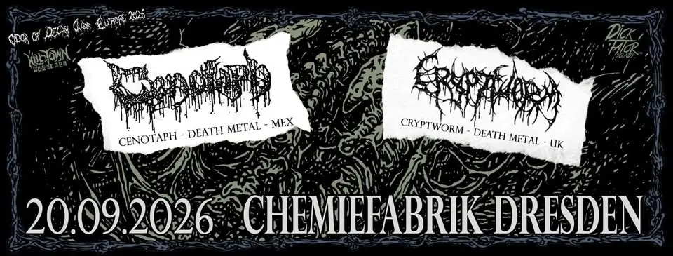 CENOTAPH x CRYPTWORM 