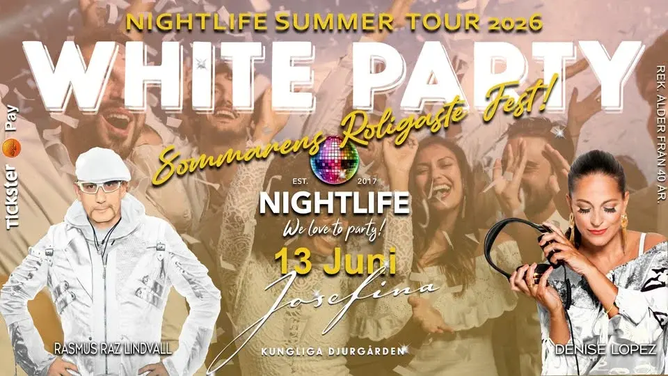 Nightlife 40+ Sommarfest Stockholm