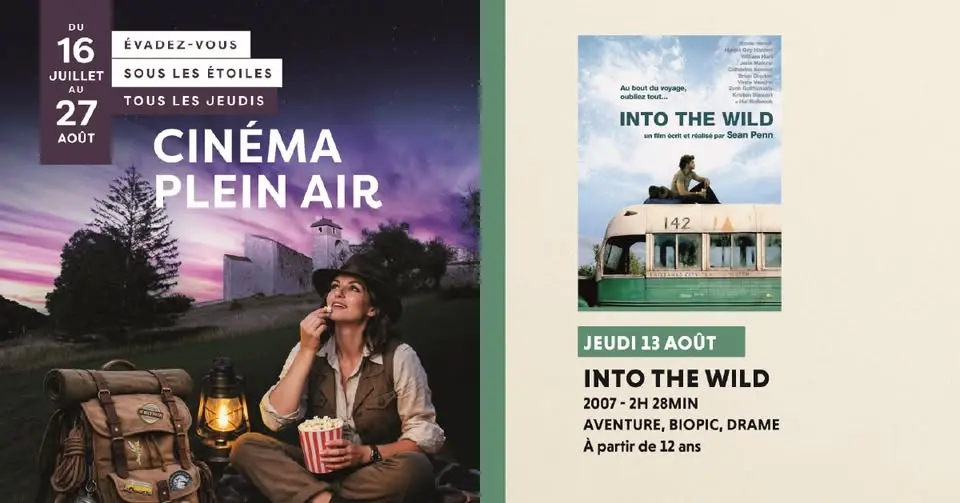 CINEMA PLEIN AIR : Into The Wild
