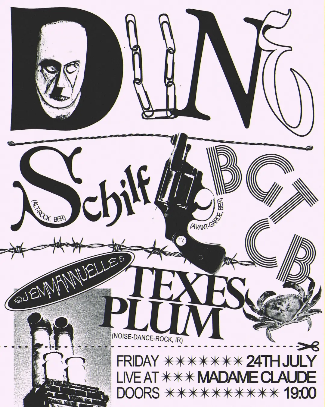 DUNE: SCHILF + PLUM TEXES + BGTCB + Emmanuelle 5 (DJ-Set)