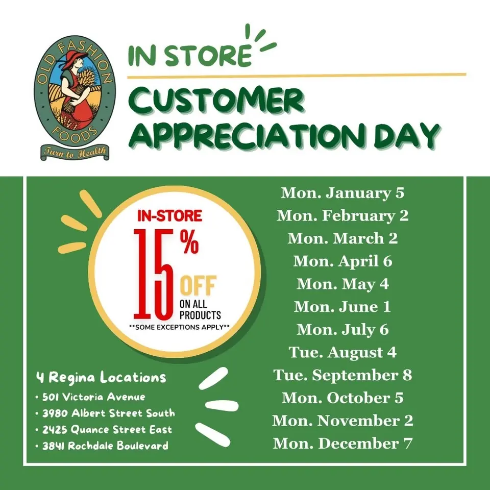 Customer Appreciation Day - In-Store