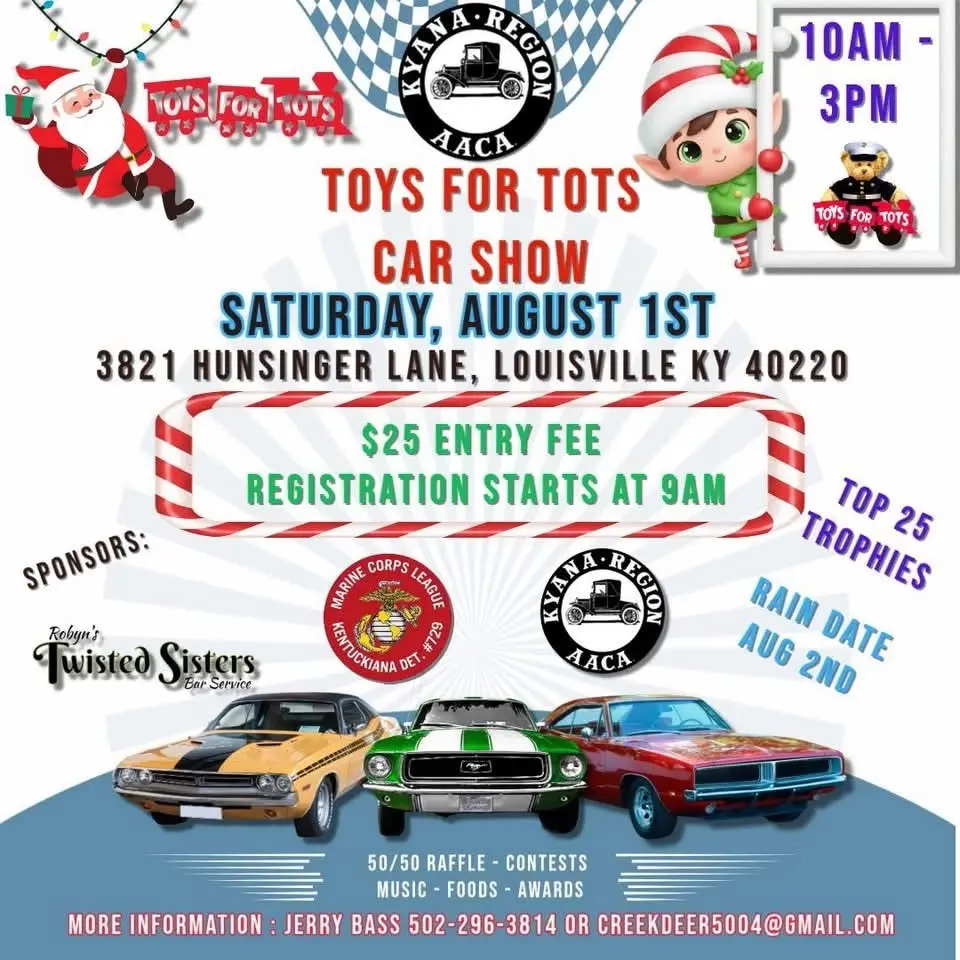 Toys for Tots Car Show