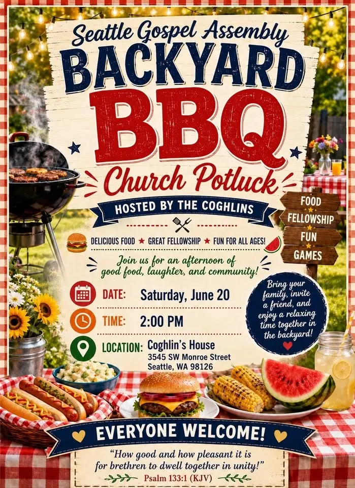 ☀️ SGA BACKYARD BBQ ☀️ 