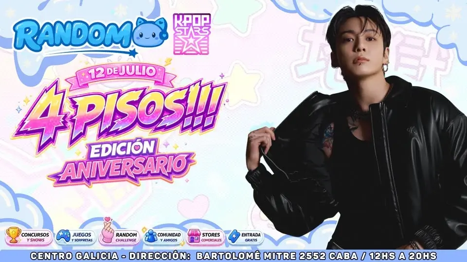 Random Kpop Stars FREE - 12 de JULIO - Especial Aniversario