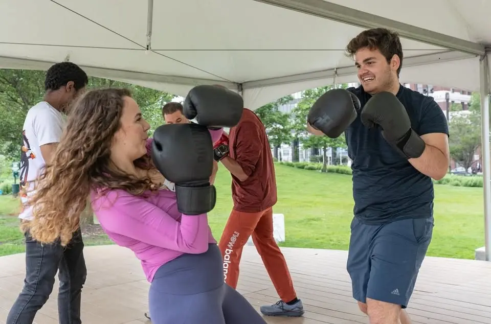Kickboxing on the Square