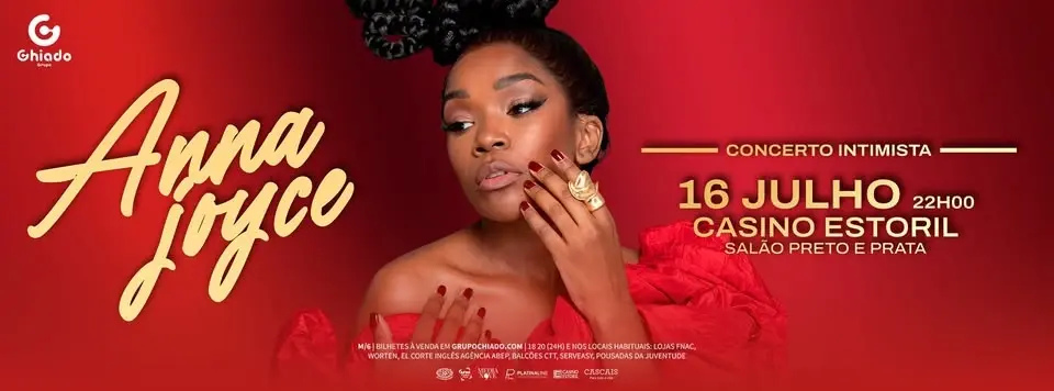 Anna Joyce - Casino Estoril - 16 de julho