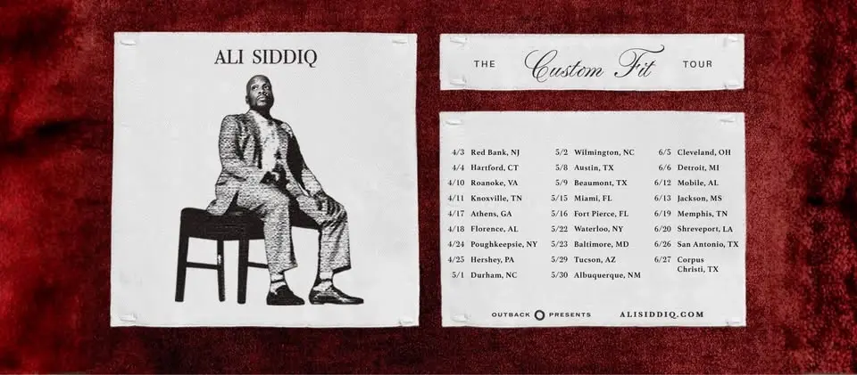 Ali Siddiq: The Custom Fit Tour - Cleveland, OH
