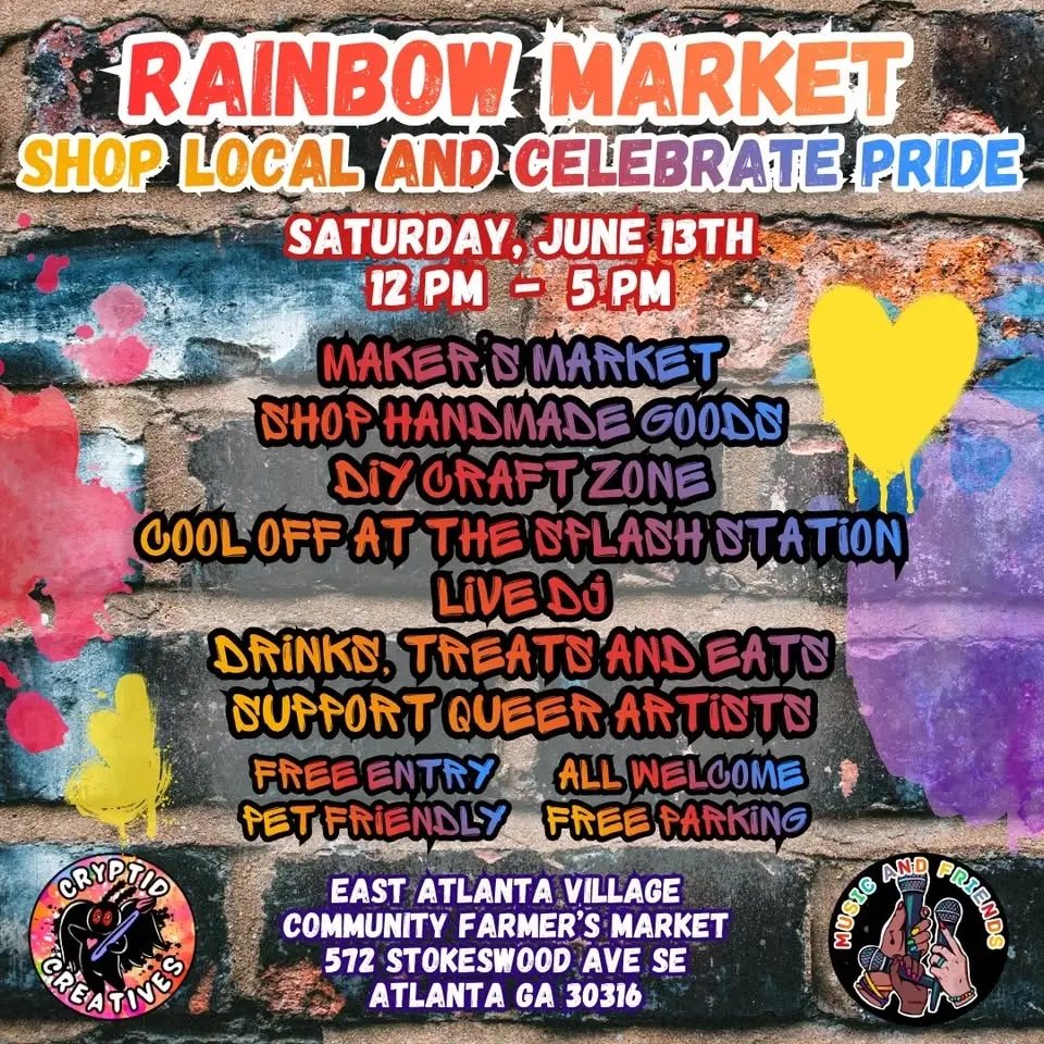 Rainbow Market: Celebrate PRIDE With Local Art & Makers!