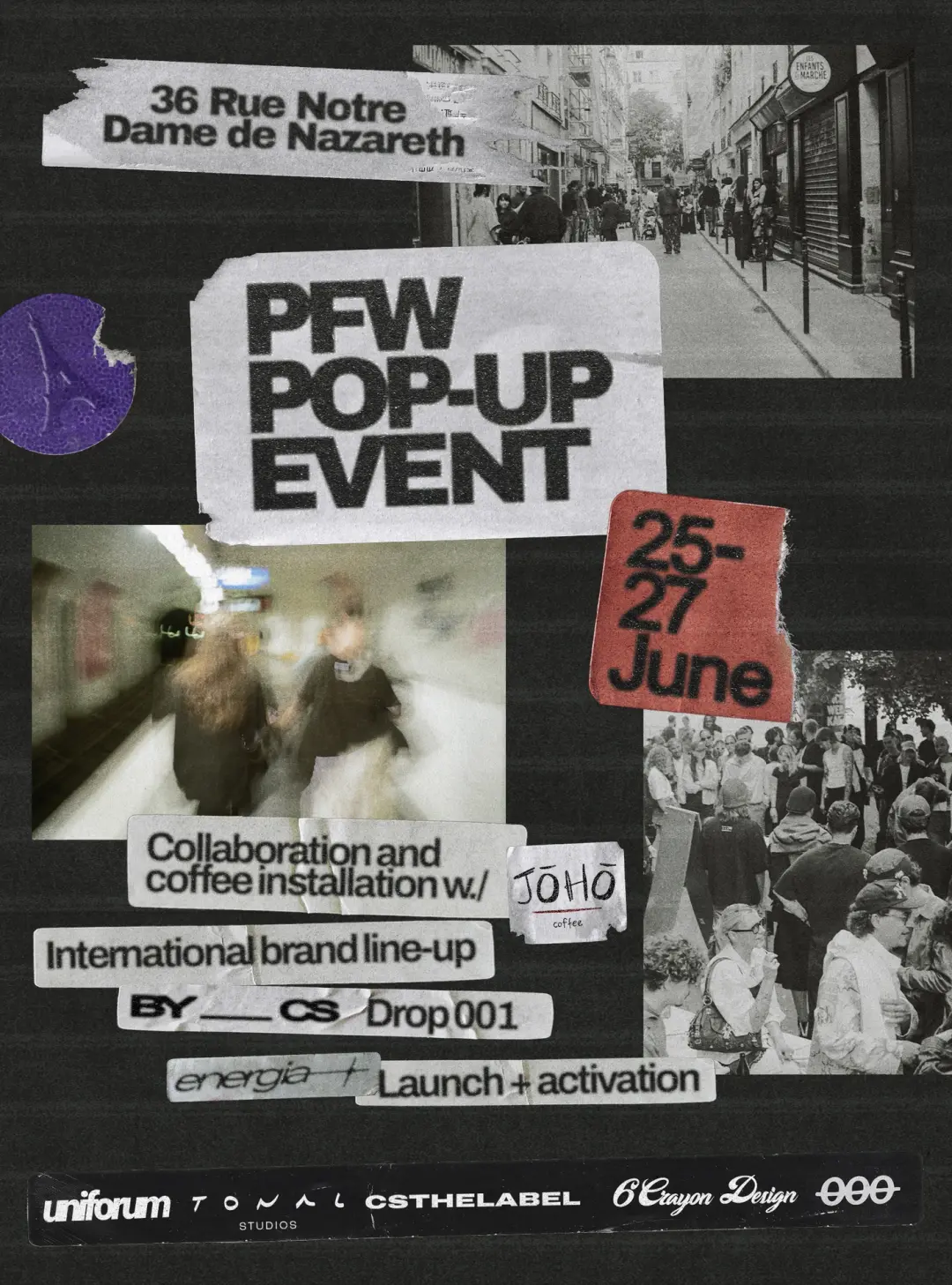 POP-UP PARIS FASHION WEEK JUNE 25-27
