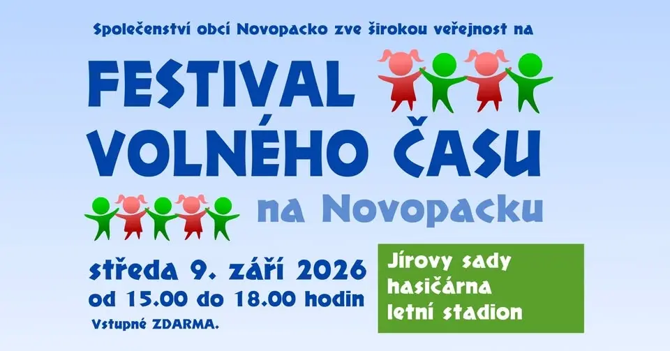 Festival volného času na Novopacku