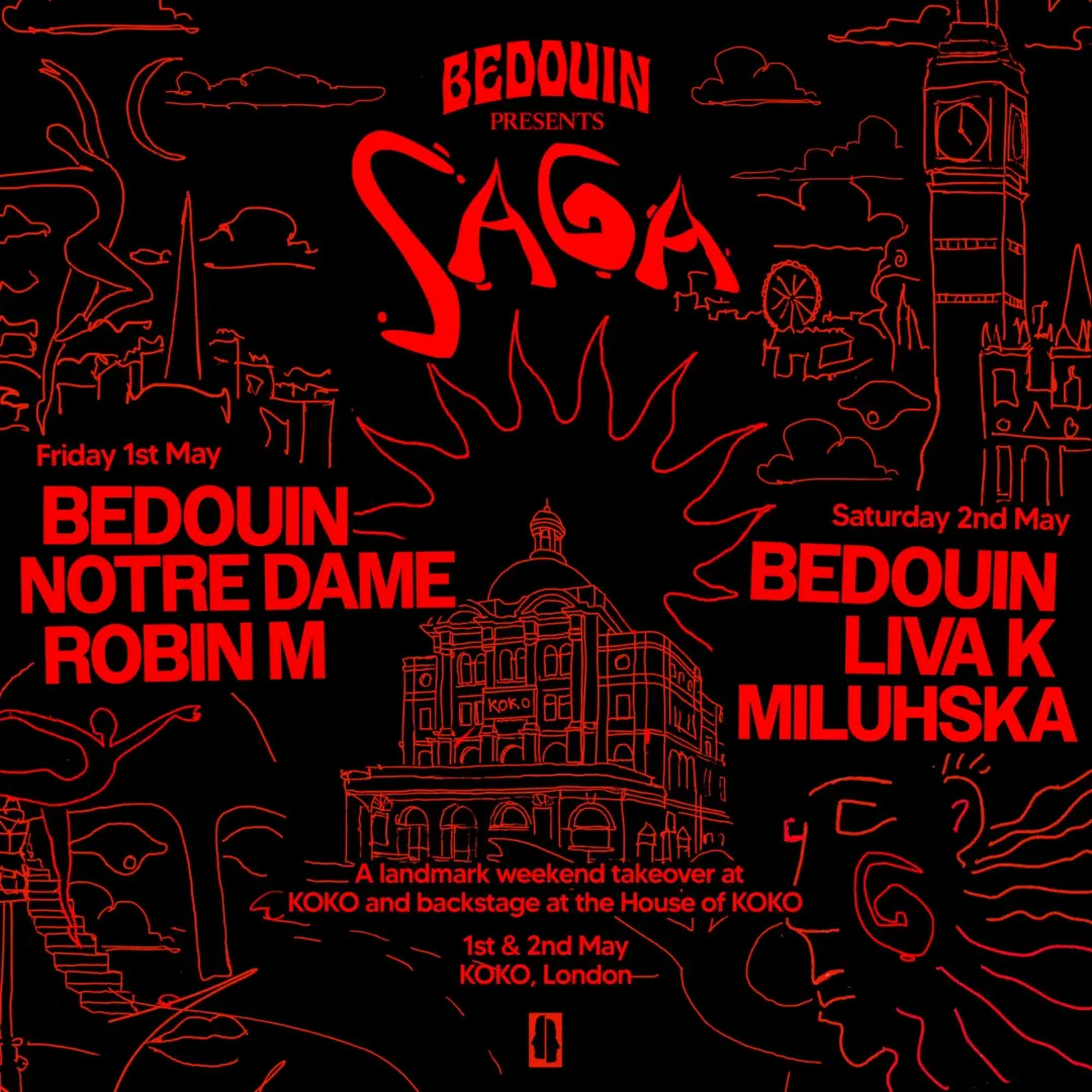 Bedouin presents SAGA: A full KOKO Takeover