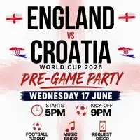 England World Cup Pre-Game Party | The Crown Hotel, Southwell