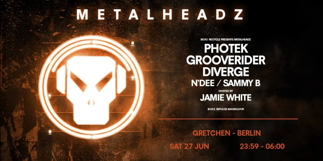 Recycle: METALHEADZ Berlin feat. Photek & Grooverider