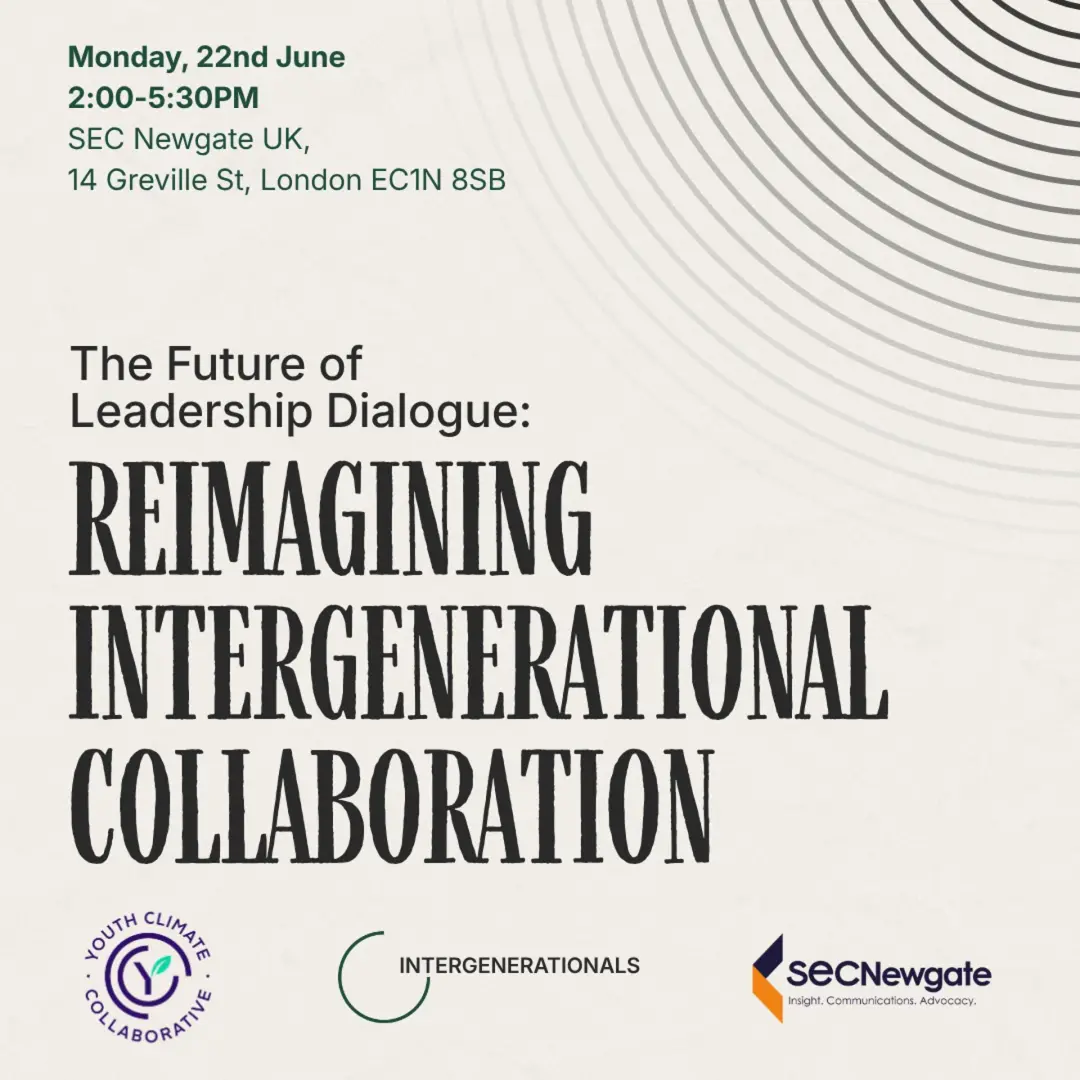 Who Gets to Shape the Climate Future? A Dialogue on Power, Governance, and Intergenerational Leadership