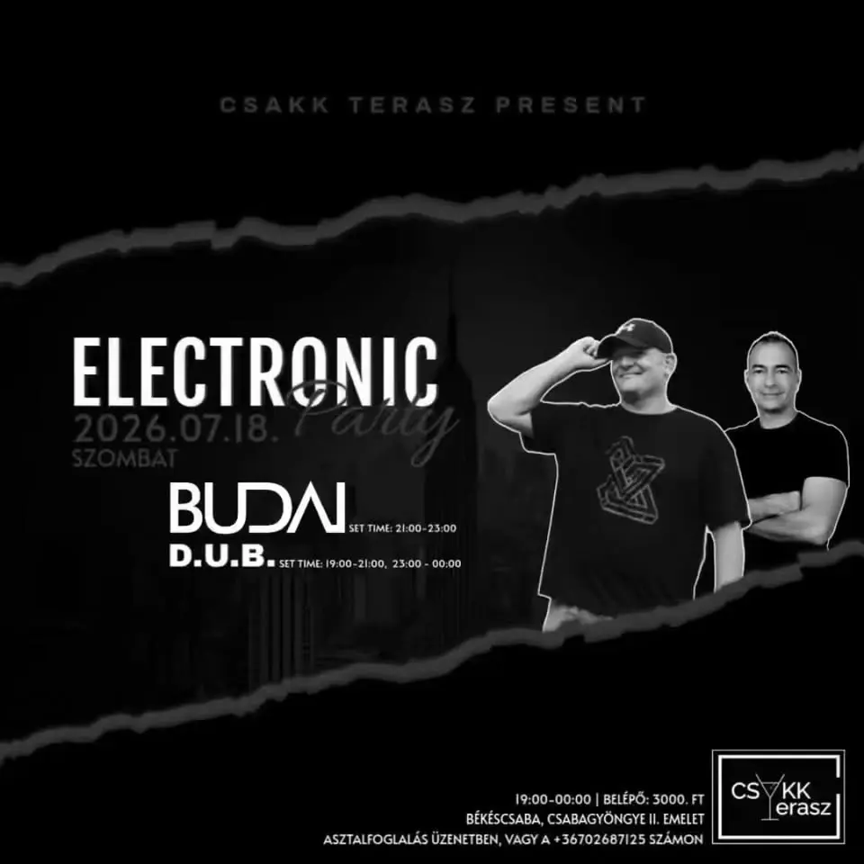DJ Budai @ CSAKK Terasz I 07.18.