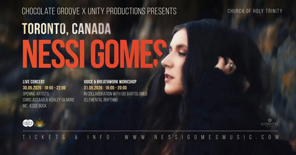 Nessi Gomes - Live in Toronto Concert / Vocal Odyssey & Breathwork