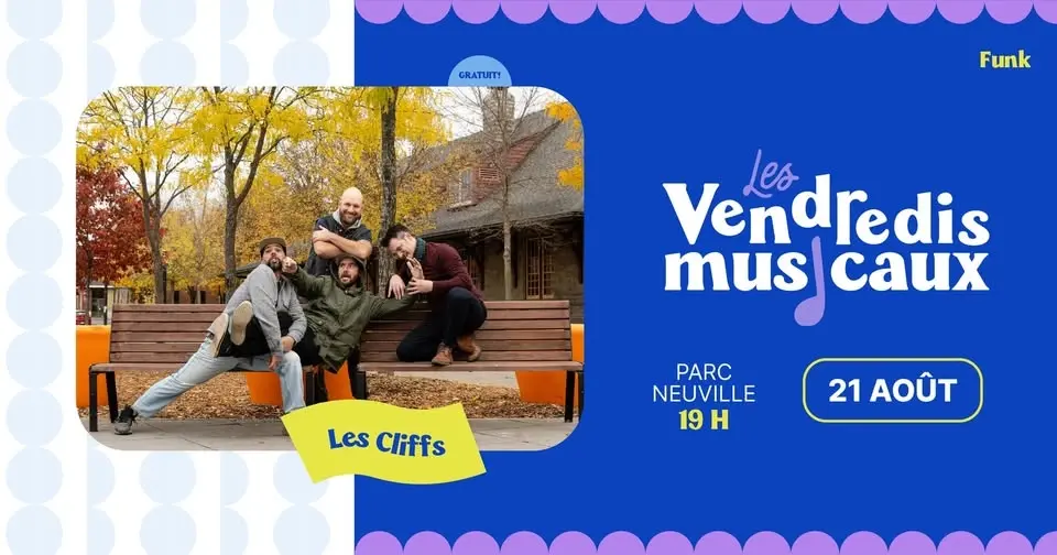 Vendredis musicaux 2026 - Les Cliffs