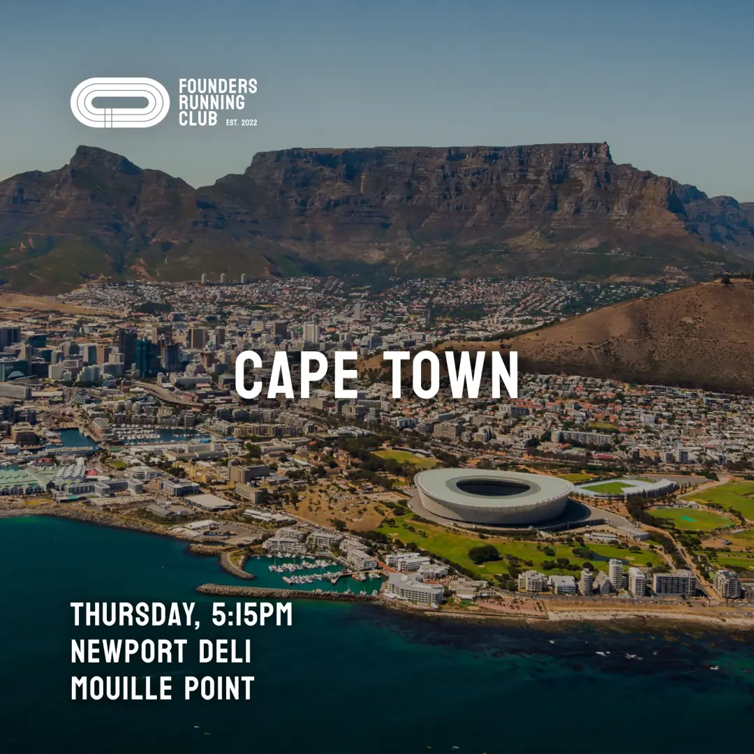 Founders Running Club : Cape Town / July 2026