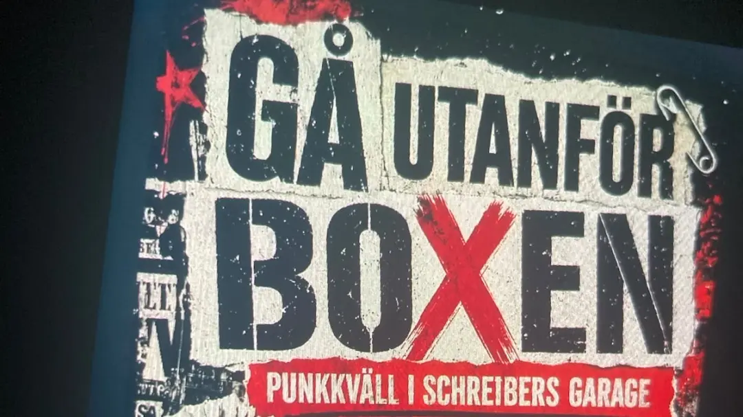Punkkväll i Schreibers Garage
