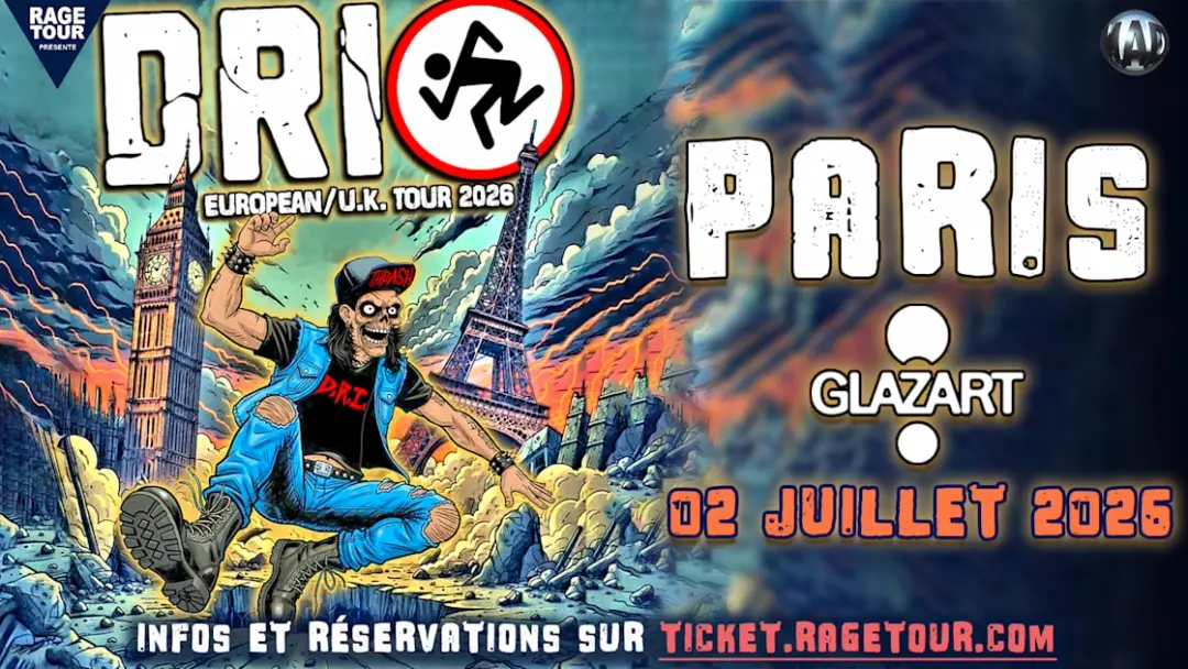 D.R.I + Support Tba