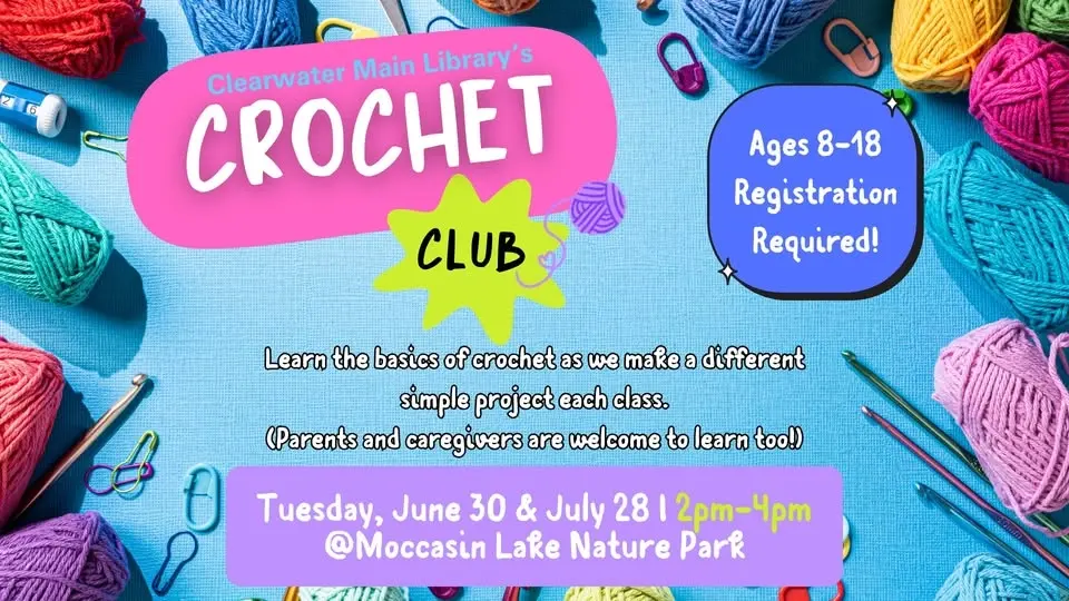 Crochet Club @ Moccasin Lake Nature Park
