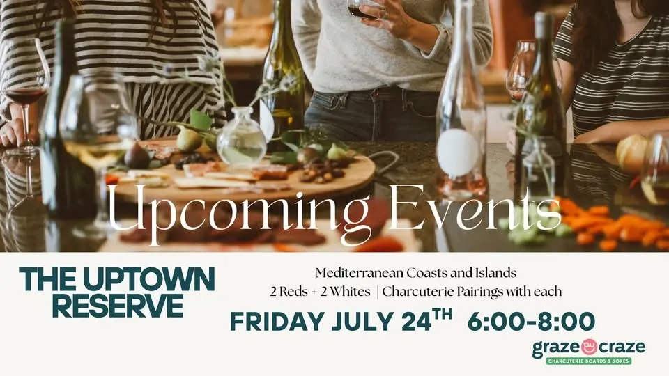 Graze Craze Mediterranean Coast & Islands Wine Tasting