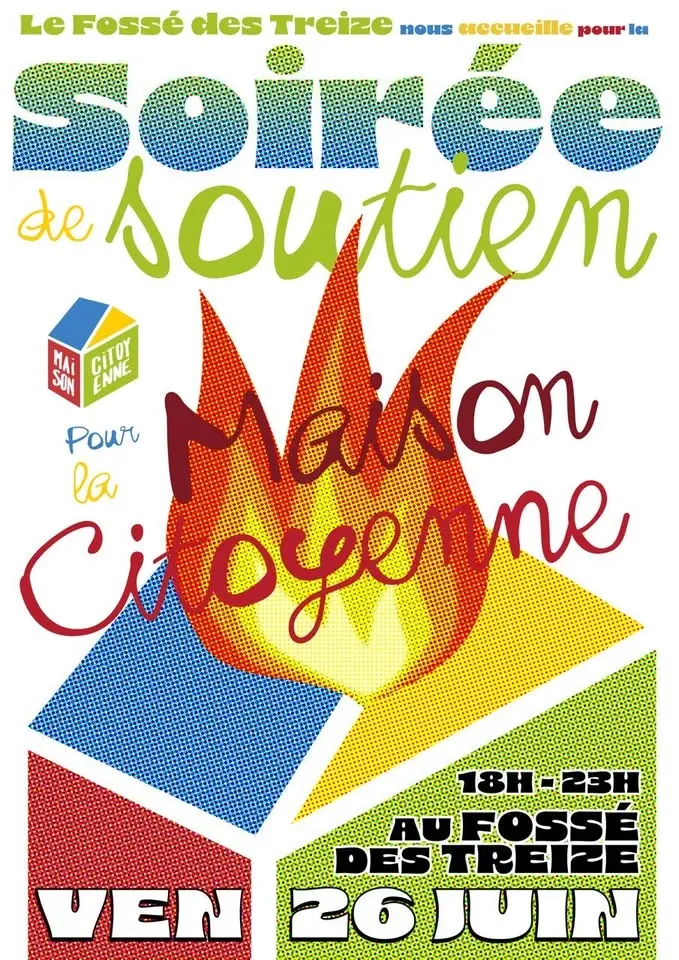 Soirée de soutien à La Maison Citoyenne
