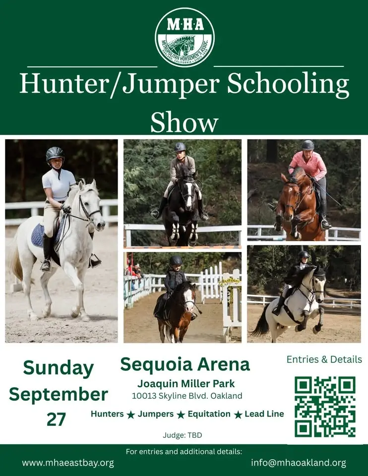 Metropolitan Horsemen's Association 2026 Fall Hunter/Jumper Schooling Show