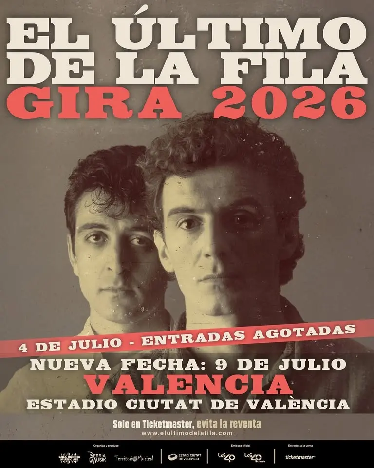 El Último de la Fila - Concierto - Valencia - AGOTADAS!