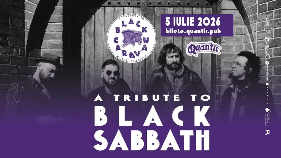 Black Caravan – a tribute to BLACK SABBATH | Quantic 5.07.2026