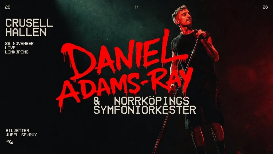 Daniel Adams-Ray & Norrköpings symfoniorkester | Crusellhallen