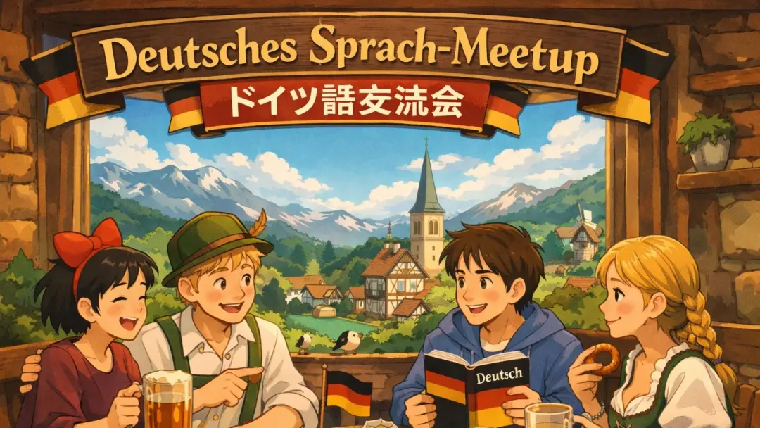 ☕️🇩🇪 Deutsches Sprach-Meetup = German Language Meetup = ドイツ語交流会