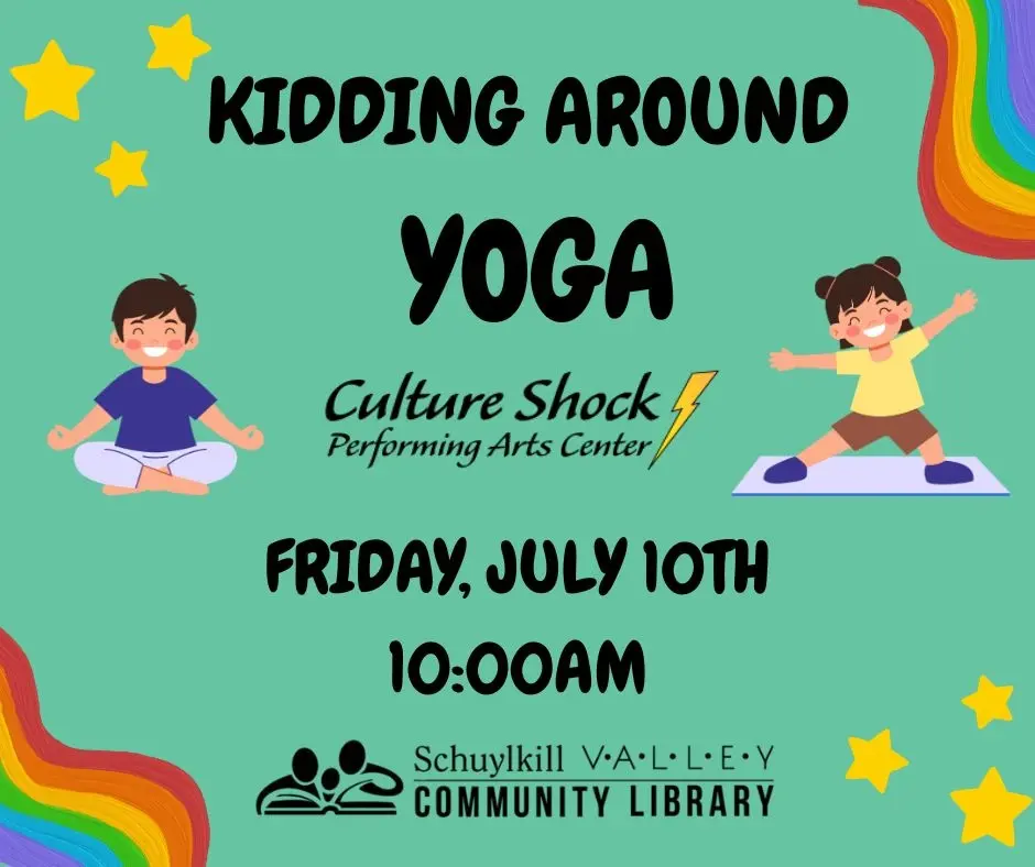 Kidding Around Yoga at SVCL!