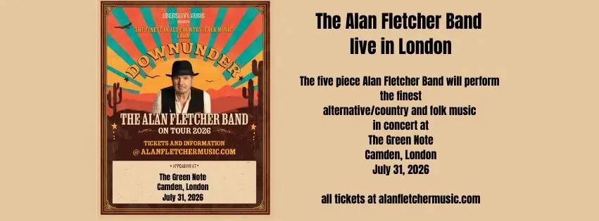 The Alan Fletcher Band Live in Camden, London